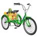 Mooncool Adult Tricycle 16/20/24/26 inch 7 Speed Three Wheel Bicycle for Adult Trike Cruiser W/ Tools & Big Basket for Exercise Shopping Picnic Outdoor Activities