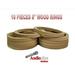 Audiopipe 8 Inch Speaker Mounting Spacer Rings For Fiberglass Mdf Ring-8R (10 Rings)