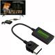 HD Link Cable for Original Xbox System Original Xbox to HDMI Converter Automatically Detects and Converts Composite Signals to 1080P Output Compatible with Original Xbox