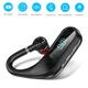 Bluetooth Earphone V5.0 Wireless Headset with 300mAh Capacity Bluetooth Earpiece with Noise Canceling Mic for Driving and Office