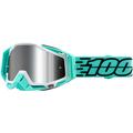 100% Racecraft Plus Goggle Fasto Frame/Silver Flash Mirror Lens