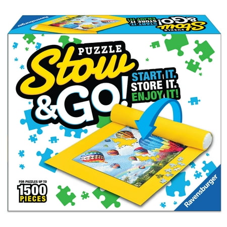 Ravensburger Stow & Go Puzzle Storage System â€“ Stores Up to 1500 pieces (Puzzles Not Included)