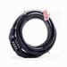 Magazine 10M Bike Lock 4 Digit Code Combination Bicycle Security Lock Motorcycle Anti-theft Lock Bicycle Accessories