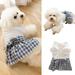 Cheers.US Dog Bowknot Dress Pet Princess Dress Dog Princess Dress Puppy Summer Dress for Small Pets Dogs Puppy Cats