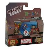 Marvel Avengers Assemble 1 000 000 BC Phoenix & Agamotto MiniMates Figure Set