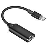 USB-C to HDMI Female Adapter 4K@60Hz USB Type-C to HDMI Adapter Cord [Thunderbolt 3] Compatible with MacBook Pro 2018 2017 iPad Pro 2021 Samsung Galaxy S20 Note10 S10 S9 S8 Dell XPS 15-Red