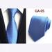 [Big Save!] Mens Leisure Small Plaid Neckties Silk Plaid Ties for Men Necktie Party Business Formal