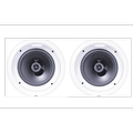 Klipsch 8 2 Way Natural Surround Sound in-Ceiling Speaker System (Set of 2)