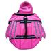 YUEHAO Pet Supplies New Reflective Outdoor Dog Clothing Pet Swimsuit Dog Life Jacket Summer Wear Pink