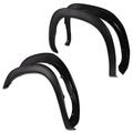 G-Plus Fender Flares Fit for 2002-2008 Dodge Ram 1500 2003-2009 Ram 2500 3500 Wheel Cover Protector Black 4pcs