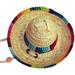Dog Sombrero Hat Mini Straw Sombrero Hats Mexican Hats Sombrero Party Hats for Small Pets/Puppy/Cat