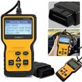 OBD2 Scanner Check Engine Fault Code Reader Read Codes Clear Codes View Freeze Frame Data I/M Readiness Smog Check CAN Diagnostic Scan Tool Universal