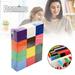 120pcs Lot Board Game for Children Wooden Dominoes Gift Set Painting Children Wooden Dominoes Toys