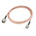 Low Loss RF Coaxial Cable Connection Coax Wire RG-142 N Male to BNC Male 243cm 1pcs