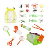 (For over 3 years)Outdoor Explorer Kit for Child Insect Capture Toys Magnifying Glass Telescope Birthday Gifts
