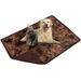 PetAmi Waterproof Dog Blanket For Medium Large Dog Puppy Pet Blanket Couch Cover Protection Sherpa Fleece Fuzzy Cat Blanket Throw Couch Sofa Bed Furniture Protector Reversible 40x60 Tie-Dye Brown