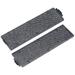 Uxcell Computer Dust Screen with Sponge for PC Case Airflow and Dustproof Black 2 Pack
