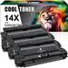 Cool Toner Compatible Toner Replacement for HP CF214X 14X Laserjet Enterprise 700 M712 M725 Printers (Black 3-Pack)