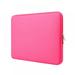 14 Inch Laptop Sleeve Multi-Color & Size Choices Case/Water-Resistant Neoprene Notebook Computer Pocket Tablet Briefcase Carrying Bag/Pouch Skin Cover for Acer/Asus/Dell/Lenovo Rose Red