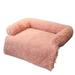 iopqo pet glasses pet sofa plush pet sofa bed dog bed cat bed sofa mattress pet sleeping bed pink