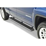 2007-2018 Chevy Silverado/GMC Sierra 1500 Extended Cab/Double Cab\ 2007-2019 2500/3500 HD Ext/Double Cab (Not For 07 Classic Model) Hairline Finish 6 Inch Door to Door Side Bar Side Step Running Board