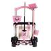 Casdon & Numatic Hetty Cleaning Trolley - Toy Kids Childrens Set - Pink & Black