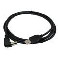 25ft Right Angle USB Cable for: Canon PIXMA MP495 Wireless Inkjet Photo All-In-One - Black
