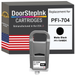 Remanufactured DoorStepInk in the USA Ink Cartridge for Canon PFI-704 700ML Matte Black