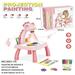 Drawing Projector Table for Kids Trace and Draw Projector Toy with Light & Music Child Smart Projector Sketcher Desk Learning Painting Machine for Kid 3-8 Years Old