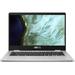 Used Asus Chromebook 14 FHD 4GB RAM 32GB eMMC Intel Celeron N3350 - Silver C423NA-DB42F