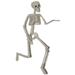 40CM/15.7 Inches Halloween Poseable Life Size Skeleton Party Prop Decor Human Anatomy Model Festival Creepy Skeleton