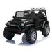 Topcobe 12V Children Battery-Powered ride-on vehicle with 3 Speeds LED Lights and MP3 Player for preschool kids ages 3 to 7 years Black