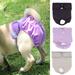 Walbest Dog Diapers Washable & Reusable Female and Male Dog Diapers Materials Durable Machine Washable Solution for Pet Incontinence and Long Travels Black M