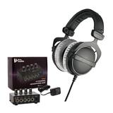 Beyerdynamic DT 770 PRO 80 Ohm Over-Ear Studio Headphones (Black) Bundle