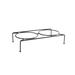 Metal Elevated Raised Bowls Stand Water and Food Bowls Non Slip Feeding Dish Feeder Holder Shelf Rack for Puppy Food Dispenser Cats 27x6x12.5cm Incline