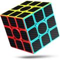 Speed Cube 3x3x3 Fast Magic Cube for Kids Smooth Carbon Fiber Cubes Puzzle Toys