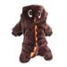 HEVIRGO Halloween Pets Dog Puppy Hoodie Clothes Cute Dinosaur Party Cosplay Costume