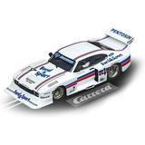 Carrera 30926 Ford Capri Zakspeed Turbo Lili Reisenbichler No. 4 1:32 Scale Digital Slot Car Racing Vehicle for Carrera Digital Slot Car Race Tracks White Blue Red