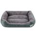 ZQB Dog Bed for Medium and Large Dogs Washable Comfortable Pet Beds Green XL-Medium