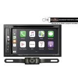 Pioneer AVIC-W6600NEX 6.2 Navigation DVD Receiver w/ License Plate Backup Camera