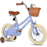 JOYSTAR Girls Bike for 2-12 Years Old Toddlers and Kids 12 14 16 Kids Bike with Training Wheels & Basket 20 Inch Kid s Bicycle with Kickstand Retro Style Bikes