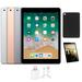 Restored | Apple iPad 6 | 9.7-inch | 128GB | Bundle: Pre-Installed Tempered Glass Case Rapid Charger (Refurbished)