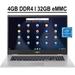 ASUS Chromebook 13 Business Laptop 17.3 FHD (1920 x 1080) Display Intel Celeron N4500 Processor 4GB DDR4 32GB eMMC Intel UHD Graphics USB-C Webcam SD Card Reader Chrome OS Silver