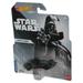 Star Wars Darth Vader Character Cars (2021) Hot Wheels Toy Car - (Cracked Plastic)