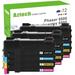 A AZTECH 12-Pack Compatible Toner Cartridge for Xerox 106R01597 Phaser 6500 6500N 6500DN (3K 3C 3M 3Y)