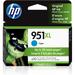 HP 951XL High Yield Cyan Original Ink Cartridge (CN046AN)(Single Pack)