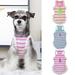 AURORA TRADE Dog Shirts Camisole Lace Edge Cute Outfit Tank Top Striped T-shirt Puppy Vest Shirt Pet Clothes