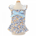 Dog Dress with Lace Elegant Summer Floral Dress Cute Floral Print Pet Dress for Puppies (Size L).BB3