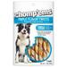 Chomp ems Triple Flavor Twists 7 Pack - All Natural Rawhide Wrapped with Premium Chicken Breast - Healthy Protein Rich Treats for Dogs - Long Lasting Dog Chews