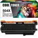 Cool Toner Compatible Toner Replacement for HP 504X CE250X P3015 P3015dn P3015x HP Pro 500 MFP M521dn M521dw M521 M525 Toner Printer Ink (Black 1-Pack)